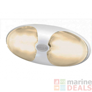 Hella Marine Warm White DuraLED 12 Lamp White Shroud