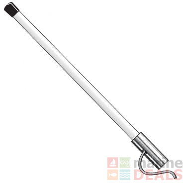 AC Antennas CELSEA1 Omnidirectional Fiberglass Antenna 1in 14TPI Ferrule with 6m Cable