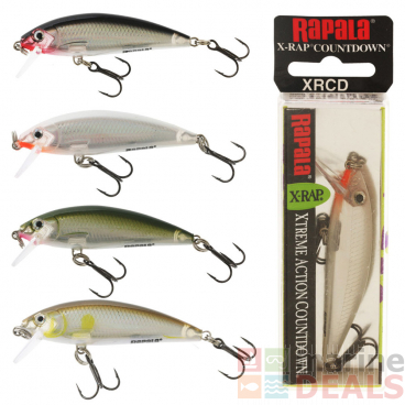 Rapala X-Rap Countdown Trolling Lure 5cm and 7cm