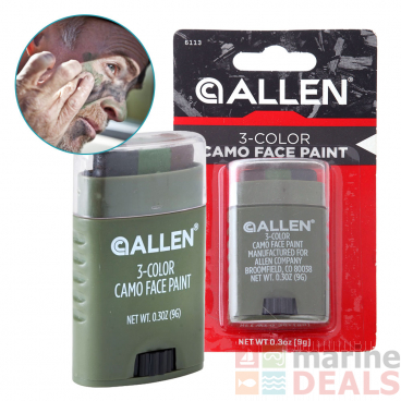 Allen 3 Colour Camo Face Paint Stick