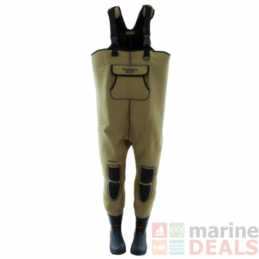 Snowbee Granite Neoprene Chest Waders with Boots Size 7