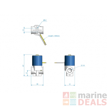 Roca Solenoid for Washer Systems