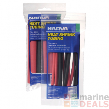 NARVA Heatshrink Tubing Assorted Pack 3.2-6.4mm