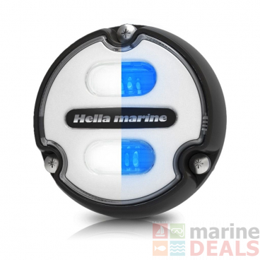 Hella Marine Apelo A1 Polymer White/Blue Underwater Light White Lens 20W 1800lm