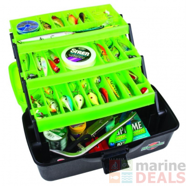 Jarvis Walker 3 Tray Tackle Box Clear Top Quality Construction