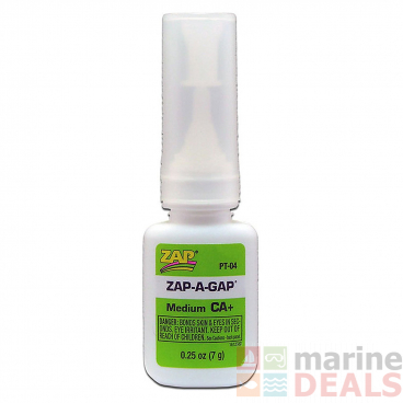 ZAP-A-GAP CA Plus Medium Viscosity Fly Tying Adhesive Glue 1/4oz