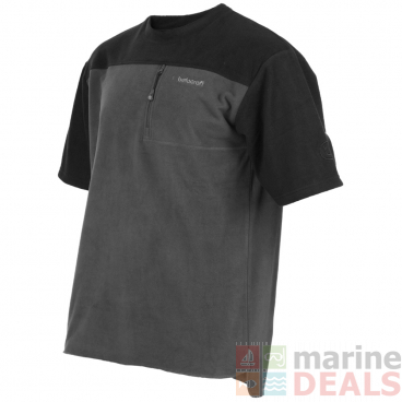 Betacraft Quest Mens Fleece T-Shirt Black/Asphalt