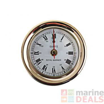 Mariner Brass Ships Clock 114mm