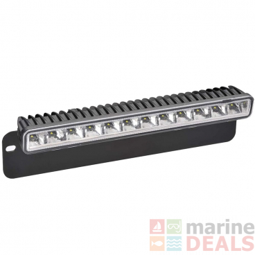 NARVA Explora Trailer Single Row LED Light Bar with Licence Plate Bracket 14in