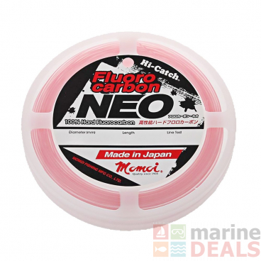 Momoi Hi-Catch NEO Fluorocarbon Pink 30m 25lb