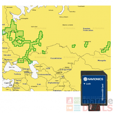 Navionics Plus Chart Card Russia West SD/MSD