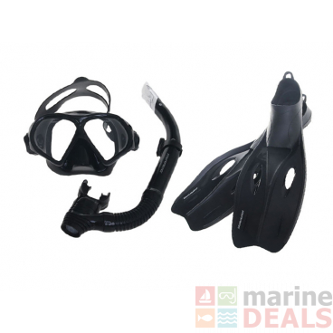 Mirage Challenger Adult Mask Snorkel and Fins Set