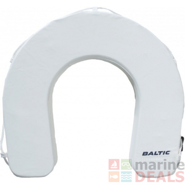Baltic Horseshoe Lifebuoy Protective Cover White