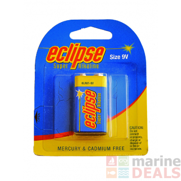 Eclipse 9V Alkaline Battery