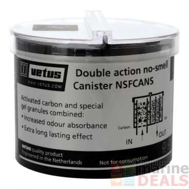 VETUS NSFCANS No-Smell Filter Canister for NSF/NSFS Filters