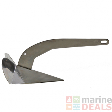 Maxwell MaxSet Stainless Steel Plough Anchor 10kg for 6-9m Boats