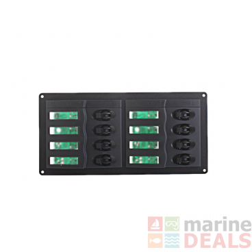 BEP Marine 901H 8-Way Circuit Breaker Switch Panel DC