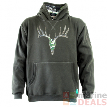 Ridgeline Mens Deer Hoodie Olive S