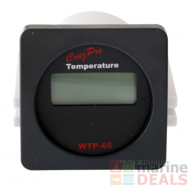 CruzPro WTP-65 Precision Sea Water Temperature Gauge