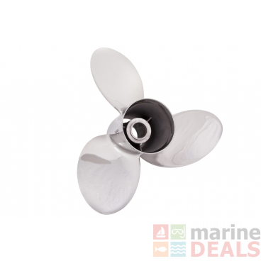 RUBEX 9571-160-19 3 Blade Stainless Steel E Plus Series L3 Propeller