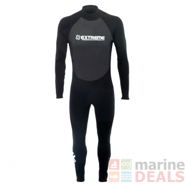 Extreme Limits Reef Mens Steamer Wetsuit 2.5mm Black