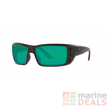 Costa Permit 580G Polarised Sunglasses Blackout Green Mirror