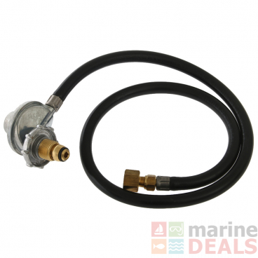 Gasmate 2.0kg LPG POL Regulator with Hose 1m