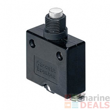 BEP CLB Series Push Reset Thermal Circuit Breaker with Washers and Boot