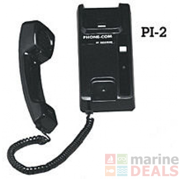 Newmar PI-2 Phone-Com Intercom Handset Black