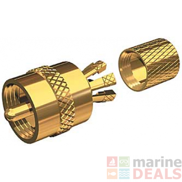 Shakespeare PL-259-CP-G Gold-Plated Connector