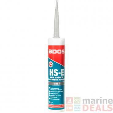 ADOS HS-E High Strength Elastomeric Adhesive 400g Grey