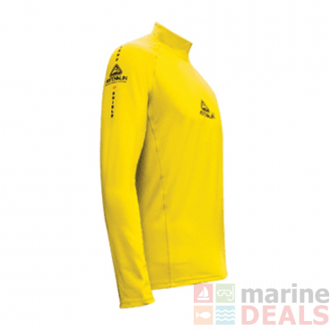 Adrenalin 2P Thermal Mens Long Sleeve Rash Vest Yellow 2XL