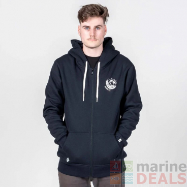 Desolve Anchored UPF50+ Zip Hoodie Navy