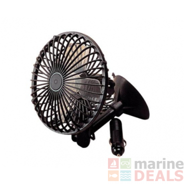 Sea-Dog 12V Suction Cup Mounted Fan