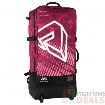 Aqua Marina Wheely Watersports Travel Bag and Backpack 90L Raspberry