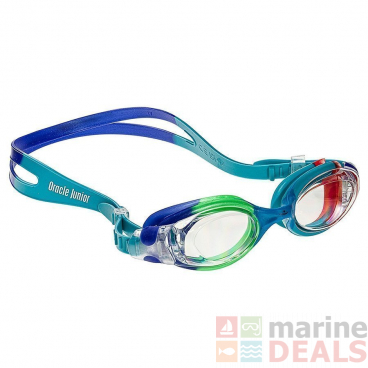 Aqualine Oracle Junior Swimming Goggles Blue/Green/Teal