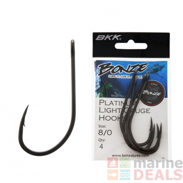 Bonze Light Gauge Platinum Hook