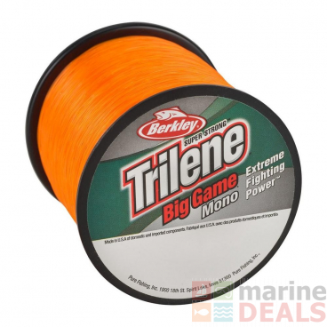 Berkley Trilene Big Game Monofilament Line Blaze Orange 50lb 251m