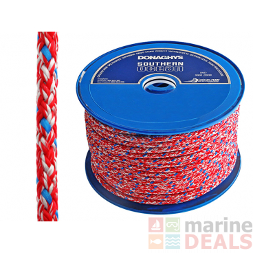 Donaghys Super Swift12 Dinghy Rope Red Mottle 8mm x 1m