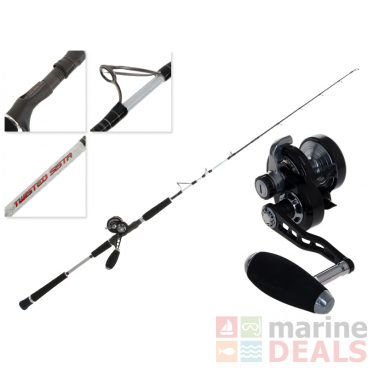 Maxel Transformer F30CH and Jig Star Twisted Sista Jigging Combo Light 5ft PE 2-5 1pc