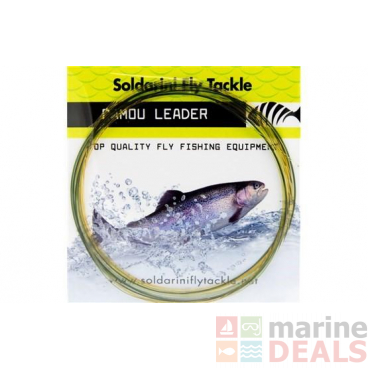Soldarini Camou Tapered Leader 12ft 0.14mm 5X