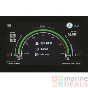 VETUS Multifunction Display for Electric Propulsion