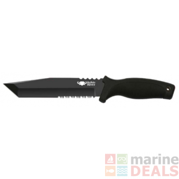 Buffalo River Maxim Tanto Point Outdoor Knife with Sheath 6.5in