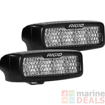 Rigid SR-Q Pro Series Diffused Surface Mount LED Floodlight Pair 31W 3168lm
