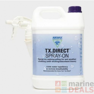 Nikwax TX Direct Spray-On Waterproof Solution 5L