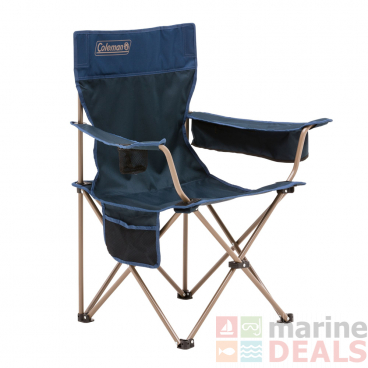 Coleman Quad Rambler Camping Chair Navy/Grey