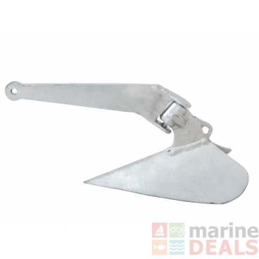 Galvanised Delta Type Anchor with Hinged Arm 6kg