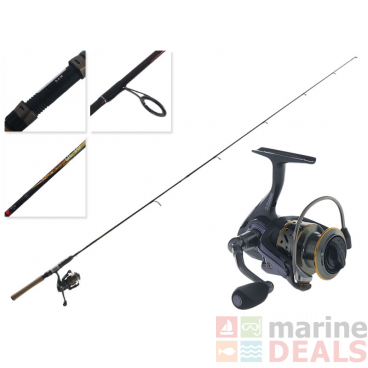 DAM Quick 620 FD Light Spinning Combo 6ft 3in 5-10g 2pc