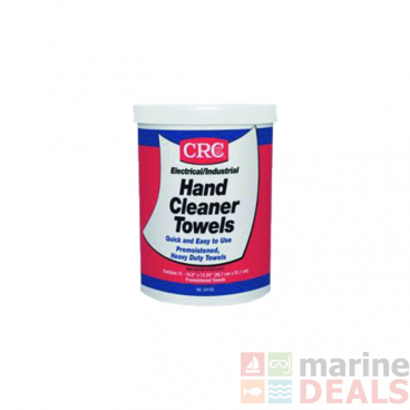 CRC Hand Cleaner Towels 72-Pack