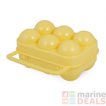 Elemental 6-Slot Plastic Egg Carrier